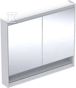 Szafka z lustrem One Comfort Light, B105 cm, H90 cm,