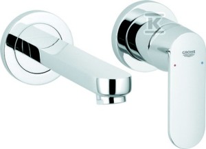 Bateria umywalkowa Grohe Eurosmart Cosmopolitan 2-otworowa, montaż ścienny