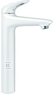 Bateria umywalkowa Grohe Eurostyle jednouchwytowa wolnostojąca, biel alpejska