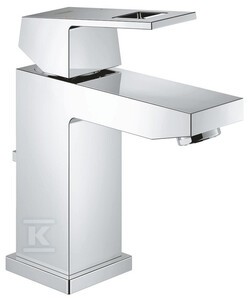 Bateria umywalkowa Grohe EuroCube jednouchwytowa, rozmiar S, chrom, ogranicznik przepływu
