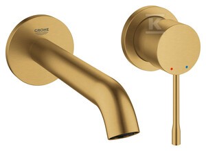 Bateria umywalkowa Grohe Essence 2-otworowa jednouchwytowa rozmiar M, brushed cool