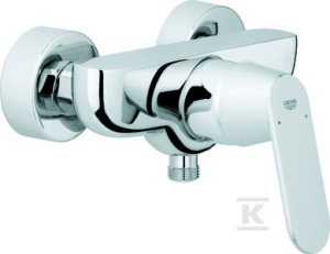 Bateria prysznicowa Grohe Eurosmart Cosmopolitan, jednouchwytowa, ścienna, 2-otworowa