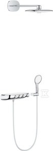 Zestaw prysznicowy Rainshower System SmartControl 360 DUO podtynkowy z termostatem