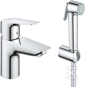 Bateria umywalkowa Grohe BauEdge, DN 15 rozmiar S, bez zestawu