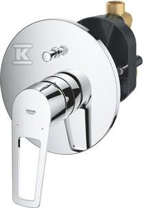Bateria wannowa Grohe BauLoop jednouchwytowa, głowica 46mm