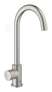 System gotujący wodę Grohe Red Duo kuchenny, stal nierdzewna, zawór