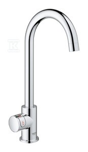 System gotujący wodę Grohe Red Duo kuchenny, chrom, zawór sztorcowy