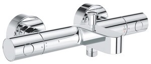 Bateria wannowa Grohe Grohtherm 800 Cosmopolitan z termostatem, chrom, montaż