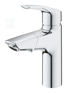 Bateria umywalkowa Grohe Eurosmart jednouchwytowa, rozmiar M, chrom, ogranicznik przepływu