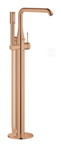 Bateria wannowa Grohe Essence wolnostojąca, jednouchwytowa, warm sunset, montaż podłogowy,