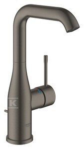 Bateria umywalkowa Grohe Essence jednouchwytowa, rozmiar L, brushed hard graphite,
