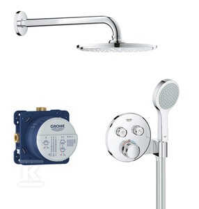 Deszczownica Rainshower Cosmopolitan 210 z ramieniem 286 mm, 1 strumień,