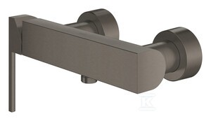 Bateria prysznicowa Grohe Plus jednouchwytowa, brushed hard graphite, montaż ścienny