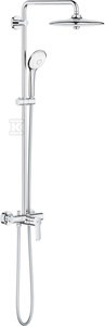 System prysznicowy Grohe Euphoria 260 - z jednouchwytową baterią ścienną,