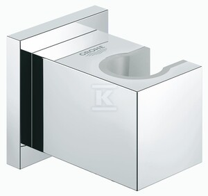 Euphoria Cube Uchwyt prysznicowy ścienny, chrom, nieprzestawialny, trwała powłoga Long-Life