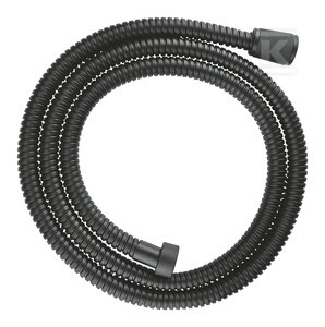 Relexaflex Metal Long-Life Metalowy wąż prysznicowy, aksamitna czerń,1500 mm, odporność