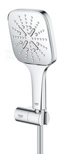 Zestaw prysznicowy Rainshower SmartActive 130 Cube, 3 strumienie, chrom o