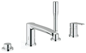 Bateria wannowa Grohe Eurostyle Cosmopolitan 4-otworowa, jednouchwytowa, chrom, montaż na