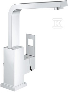 Eurocube Bateria umywalkowa, </br>Rozmiar L, chrom, głowica ceramiczna 28 mm,