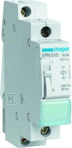 Wyłącznik bistabilny 230V, 1Z/16A    EPN510