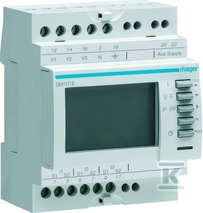 Miernik wielofunkcyjny modułowy, TrueRMS    SM101E