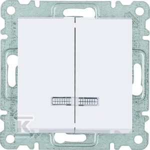 LUMINA Łącznik kontrolny świecznikowy, biały    WL0240 w