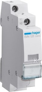 Lampka sygnalizacyjna, przeźroczysta 230V AC    SVN125 w
