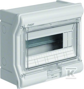 Rozdzielnica natynkowaVectorII IP65 10 modułowa    VE110L w