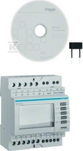Miernik wielofunkcyjny modułowy, TrueRMS, RS485    SM101C w