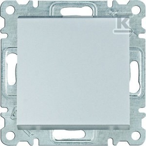 LUMINA Łącznik 1-biegunowy, srebrny    WL0012