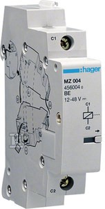 Wyzwalacz wzrostowy do MCB, RCCB, RCBO 12-24VDC / 24-48VAC o
