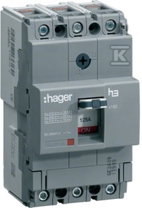 Wyłącznik mocy x160 3P 40kA 160A    HNA160H