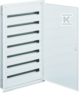 Rozdzielnica podtynkowa z zaciskami PE/N 7R/252M (7x36) I kl. IP30