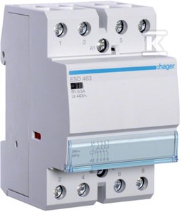 Stycznik 24VAC 4NO 63A AC-7a/b    ESD463 w