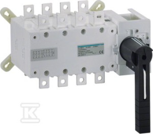 Przełącznik zasilania I-0-II 4P 160A    HI452 w