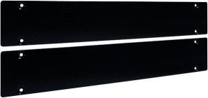 Pokrywa boczna do cokołów IP41 RAL9005 100x600