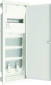 Rozdzielnica hybrydowa p/t, 12M, 3x płyta montażowa, 1x gniazdo 230V