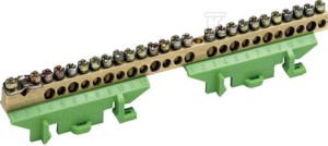 Listwa przyłączeniowa z cokołem ochronna 1x25 + 11x16 + 13x10