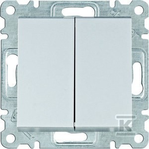 LUMINA Łącznik schodowy podwójny, srebrny    WL0052 w