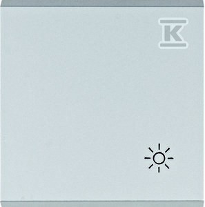 LUMINA Klawisz z symbolem Światło, srebrny    WL6022