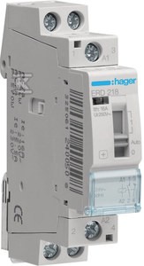 Przekaźnik instalacyjny 24VAC 1NO+1NC 16A    ERD218 w