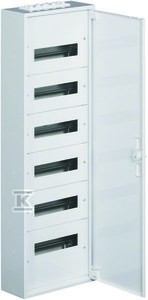 Rozdzielnica natynkowa z zaciskami PE/N 6R/72M (6x12) I kl. IP30