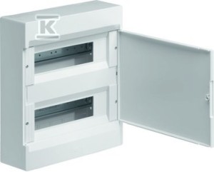 Rozdzielnica COSMOS 2x12M n/t, IP40, drzwi pełne
