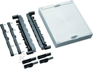Blok univers N dla szyn zbior. poz. 12/20/30X5/10mm, 60mm, 4-pol.,