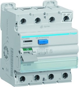 Wyłącznik różnicowoprądowy 3P+N 125A 300mA 10kA AC
