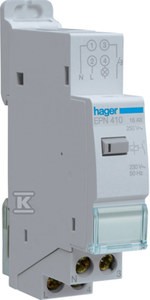 Przekaźnik bistabilny elektroniczny 1NO 230V 16A    EPN410