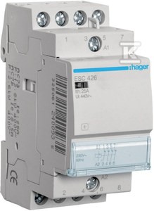 Stycznik 230VAC 4NC 25A AC-7a/b    ESC426 w