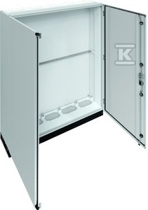 Rozdzielnica stojąca IP55/II 1300x1850x275 + cokół 100 mm