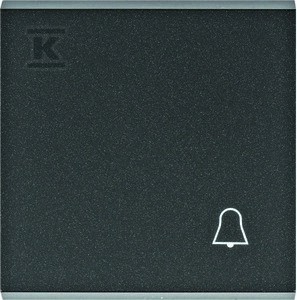 LUMINA Klawisz z symbolem Dzwonek, czarny    WL6013