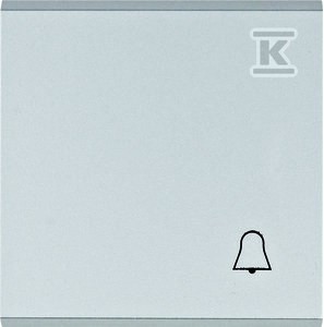 LUMINA Klawisz z symbolem Dzwonek, srebrny    WL6012